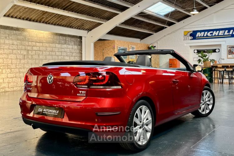 Volkswagen Golf VI Cabriolet Carat 1.2 TSI 105ch 68 400 kms Bluetooth et GPS Historique complet État exceptionnel - <small></small> 12.780 € <small>TTC</small> - #4