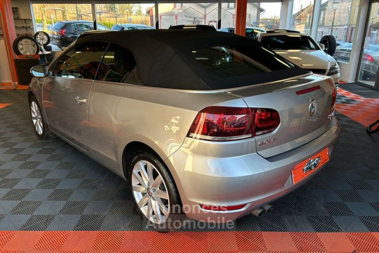 Volkswagen Golf VI CABRIOLET PACK CONFORTLINE 2.0 TDI DSG 140 cv Garantie 12 mois - <small></small> 9.990 € <small>TTC</small> - #2