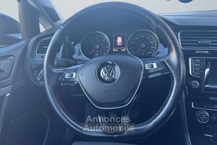 Volkswagen Golf VII 1.6 TDI 105 FAP BlueMotion Technology Carat 3p - <small></small> 9.490 € <small>TTC</small> - #9