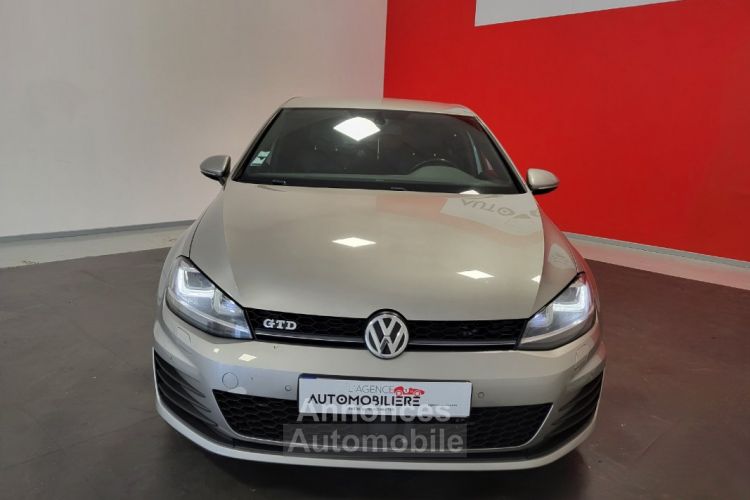 Volkswagen Golf VII GTD 2.0 TDI 184 DSG6 SPORT AND SOUND+ CUIR - <small></small> 15.990 € <small>TTC</small> - #2