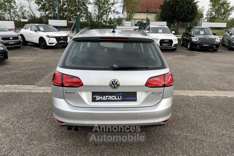 Volkswagen Golf VII SW 2.0 TDI 150ch BlueMotion Technology DSG6 BoîteAuto GPS - <small></small> 12.490 € <small>TTC</small> - #7