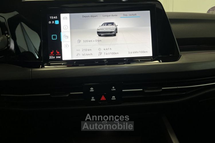 Volkswagen Golf VIII 1.4 eHybrid OPF 204ch Style 1st DSG6 / À PARTIE DE 422,82 € * - <small></small> 26.990 € <small>TTC</small> - #39