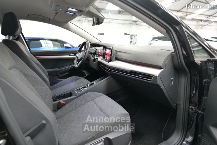 Volkswagen Golf Vw viii 2.0 tdi 150dsg7 life business 1st 1° main francaise tva recuperable virtual cockpit detecteur angles morts front assist acc eclairage ambiance - <small></small> 18.950 € <small>TTC</small> - #9