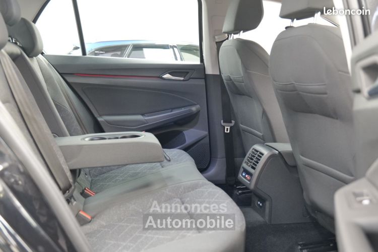 Volkswagen Golf Vw viii 2.0 tdi 150dsg7 life business 1st 1° main francaise tva recuperable virtual cockpit detecteur angles morts front assist acc eclairage ambiance - <small></small> 18.950 € <small>TTC</small> - #10