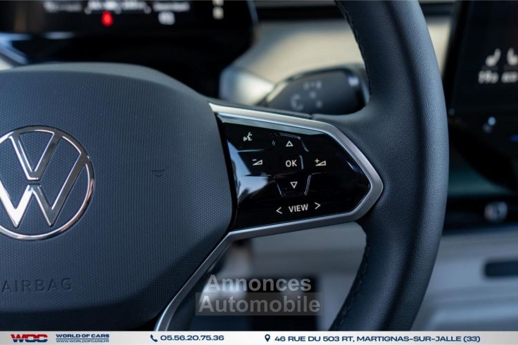 Volkswagen ID.Buzz ID. BUZZ ID BUZZ PRO 5 PLACES 77KWH / 1ère main Française - <small></small> 51.490 € <small>TTC</small> - #23