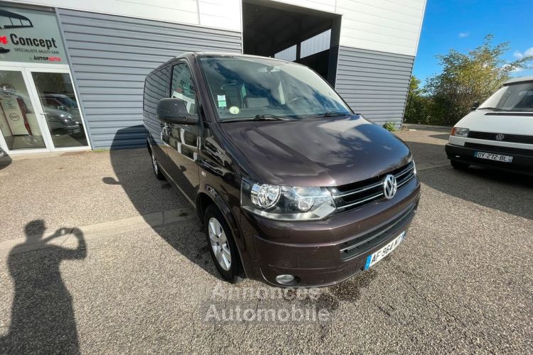 Volkswagen Multivan VW T5 Confort 2.0L TDi 140Ch Marron double porte latérale - <small></small> 19.900 € <small>TTC</small> - #1