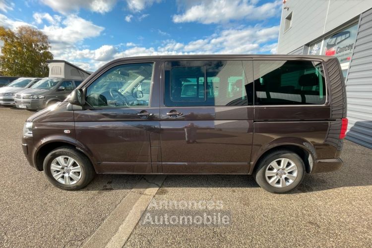 Volkswagen Multivan VW T5 Confort 2.0L TDi 140Ch Marron double porte latérale - <small></small> 19.900 € <small>TTC</small> - #2