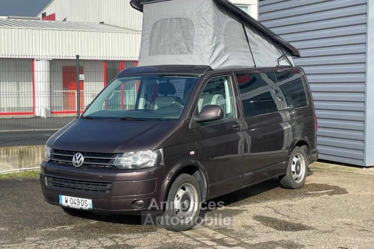 Volkswagen Multivan VW T5 rehausse reimo 2.0L TDi 140Ch Lilas 122mkm - <small></small> 39.900 € <small>TTC</small> - #1