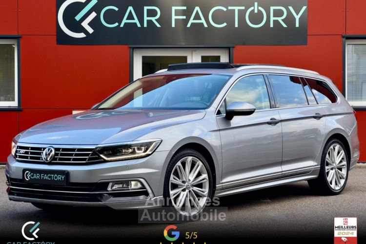 Volkswagen Passat 2.0 TDI 150 DSG Carat R-Line / Virtual Cockpit / Toit Ouv / Attelage / Pack Hiver / Garantie 1an - <small></small> 22.990 € <small>TTC</small> - #1