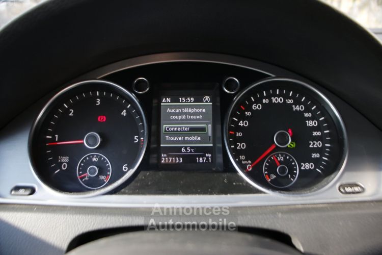 Volkswagen Passat CC 2.0 TDI 140 Carat DSG6 (TO, Sièges chauffants, électriques, à mémoire...) - <small></small> 9.990 € <small>TTC</small> - #24