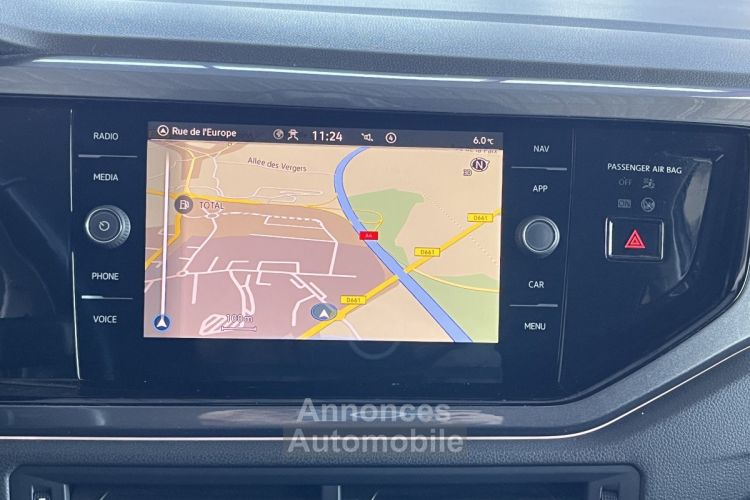 Volkswagen Polo 1,0 TSI 95 STYLE DSG7 GPS CAMERA REGULATEUR ADAPTATIF IQ DRIVE PARK PILOT APPLE CARPLAY DIGITAL - <small></small> 19.990 € <small>TTC</small> - #19