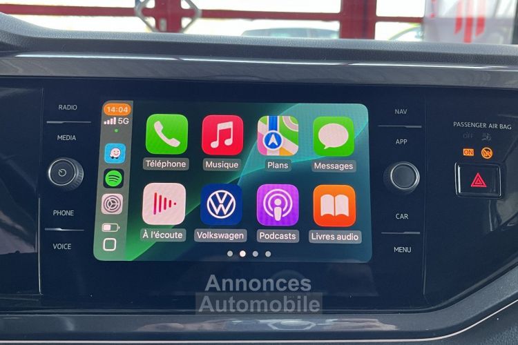 Volkswagen Polo 1,0 TSI 95 STYLE DSG7 GPS CAMERA REGULATEUR ADAPTATIF IQ DRIVE PARK PILOT APPLE CARPLAY DIGITAL - <small></small> 19.990 € <small>TTC</small> - #33