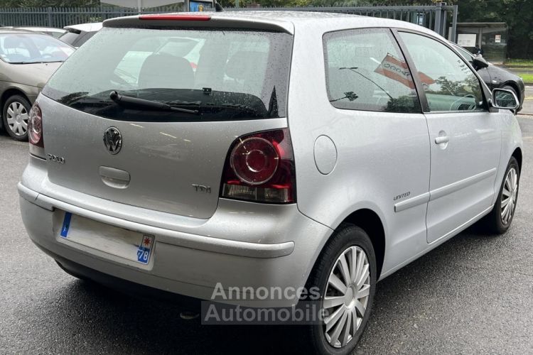 Volkswagen Polo 4 IV PHASE 2 UNITED 1.4 TDI 70 Cv ECRAN TACTILE REGULATEUR BLUETOOTH - GARANTIE 1 AN - <small></small> 3.970 € <small>TTC</small> - #2