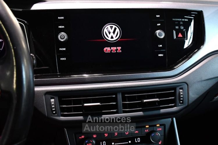 Volkswagen Polo GTI 2.0 TSI 200 DSG GPS Virtual Caméra ACC Keyless Front LED Car Play JA 18 - <small></small> 22.990 € <small>TTC</small> - #19