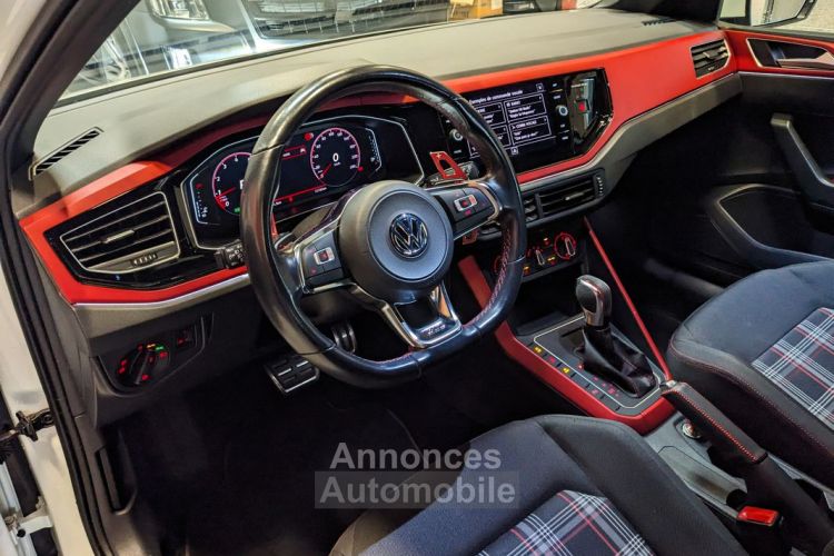 Volkswagen Polo GTI 200 DSG Oryx Weiss Carplay Virtual Cockpit Régulateur Caméra DCC Xénons - <small></small> 22.000 € <small>TTC</small> - #2