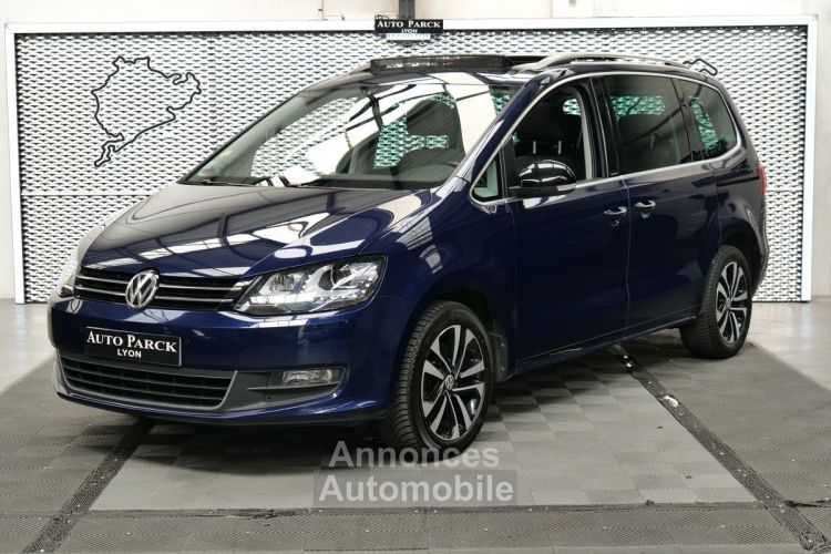 Volkswagen Sharan Vw 2.0 Tdi 150ch Dsg Iq Drive 7places 1° Main Francais Toit Ouvrant Xenon Feux De Jour Led Clim Auto Detecteur Angles Morts -ligne Blanche Ja 17 Porte - <small></small> 25.950 € <small></small> - #1