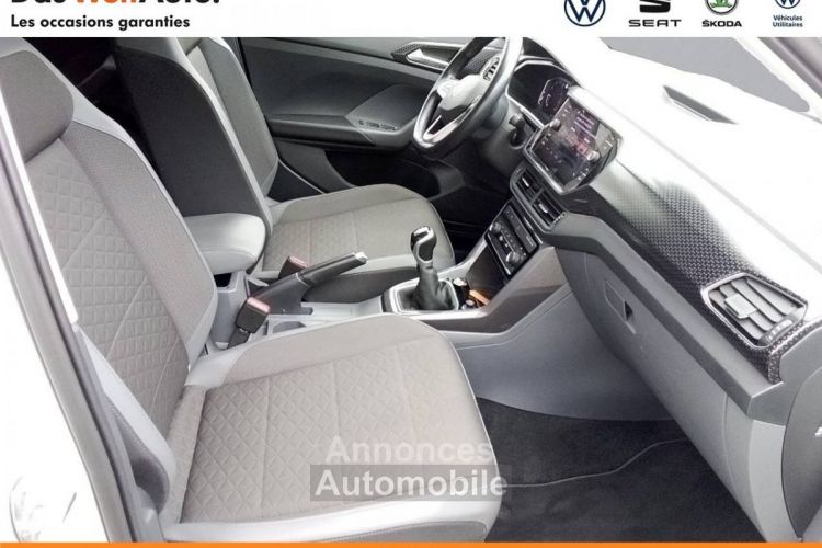 Volkswagen T-Cross 1.0 TSI 110 Start/Stop BVM6 Carat - <small></small> 20.900 € <small>TTC</small> - #7