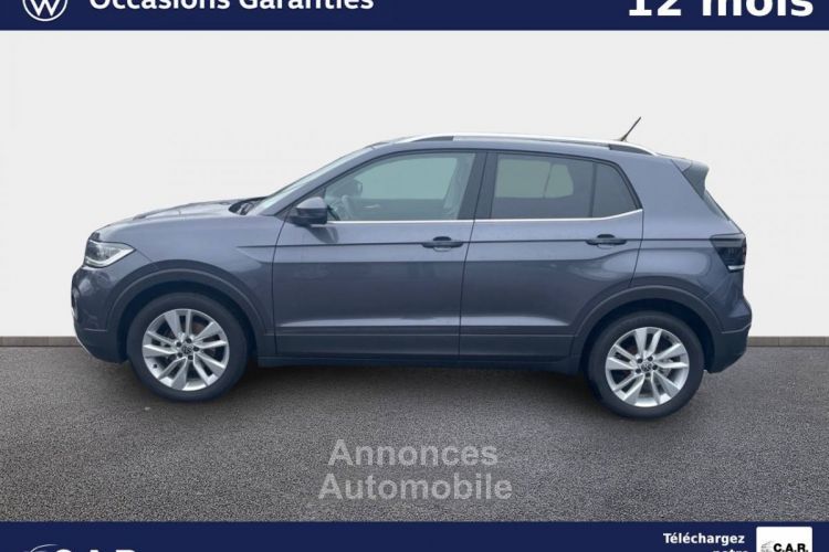 Volkswagen T-Cross 1.0 TSI 110 Start/Stop BVM6 Carat - <small></small> 21.980 € <small>TTC</small> - #3