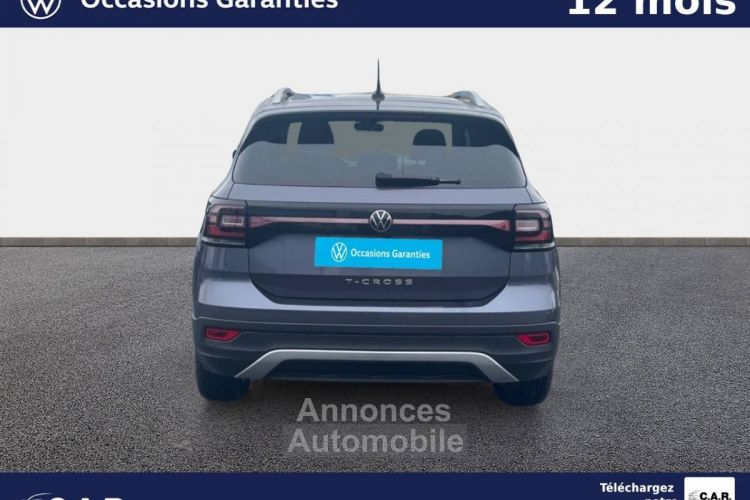 Volkswagen T-Cross 1.0 TSI 110 Start/Stop BVM6 Carat - <small></small> 21.980 € <small>TTC</small> - #4