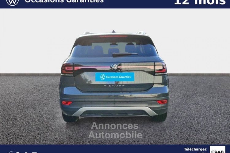 Volkswagen T-Cross 1.0 TSI 110 Start/Stop BVM6 Carat - <small></small> 20.490 € <small>TTC</small> - #4