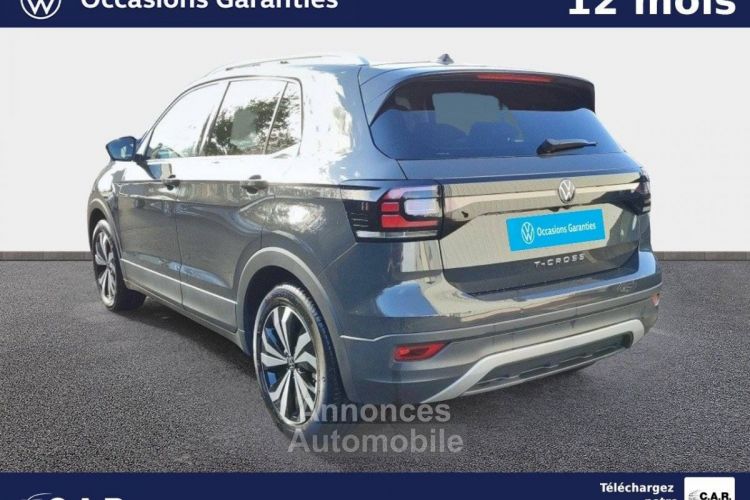 Volkswagen T-Cross 1.0 TSI 110 Start/Stop BVM6 Carat - <small></small> 20.490 € <small>TTC</small> - #5