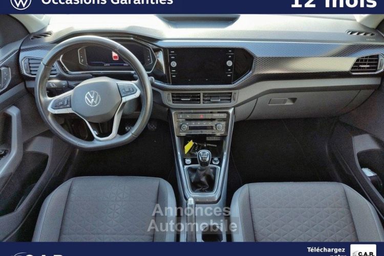 Volkswagen T-Cross 1.0 TSI 110 Start/Stop BVM6 Carat - <small></small> 20.490 € <small>TTC</small> - #6