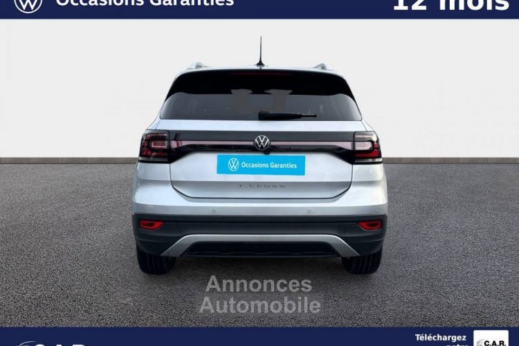 Volkswagen T-Cross 1.0 TSI 110 Start/Stop BVM6 Carat - <small></small> 18.490 € <small>TTC</small> - #4