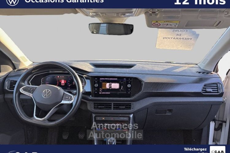 Volkswagen T-Cross 1.0 TSI 110 Start/Stop BVM6 Carat - <small></small> 18.680 € <small>TTC</small> - #6