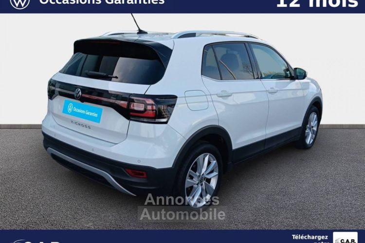 Volkswagen T-Cross 1.0 TSI 110 Start/Stop DSG7 Carat - <small></small> 20.990 € <small>TTC</small> - #5