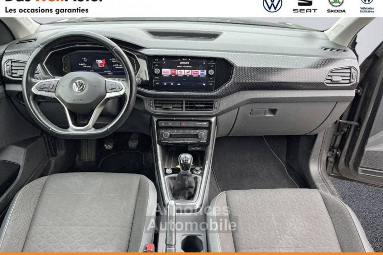 Volkswagen T-Cross 1.0 TSI 115 Start/Stop BVM6 Carat - <small></small> 18.900 € <small>TTC</small> - #5