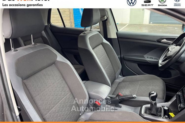 Volkswagen T-Cross 1.0 TSI 115 Start/Stop BVM6 Carat - <small></small> 18.900 € <small>TTC</small> - #9
