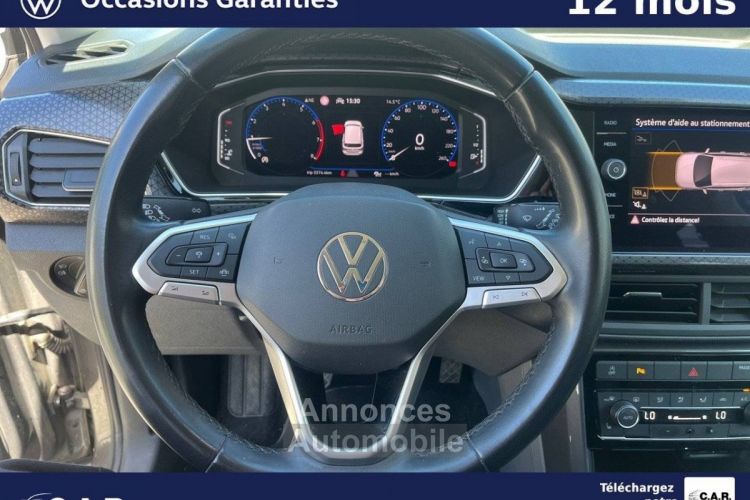 Volkswagen T-Cross 1.0 TSI 115 Start/Stop BVM6 Carat - <small></small> 19.900 € <small>TTC</small> - #17