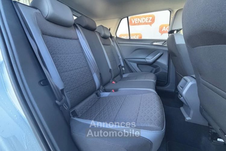 Volkswagen T-Cross 1.0L TSI 115ch CARAT SIEGES CHAUFFANTS ENTRETIEN - <small></small> 17.890 € <small>TTC</small> - #11