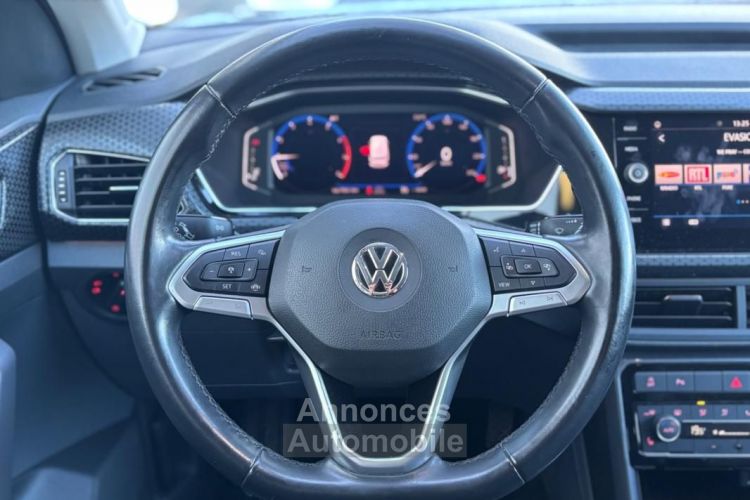 Volkswagen T-Cross 1.0L TSI 115ch CARAT SIEGES CHAUFFANTS ENTRETIEN - <small></small> 17.890 € <small>TTC</small> - #15