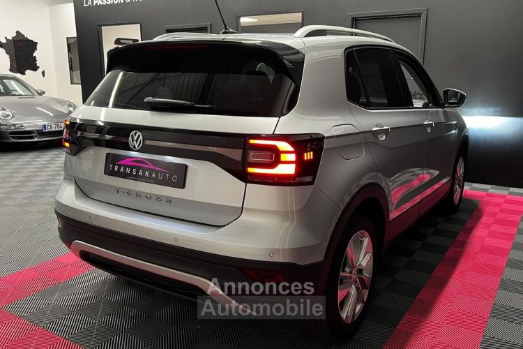 Volkswagen T-Cross 1.6 TDI 95 DSG7 Carat APPLE CARPLAY ORIGINE FRANCE SIEGES CHAUFFANTS - <small></small> 17.490 € <small>TTC</small> - #11