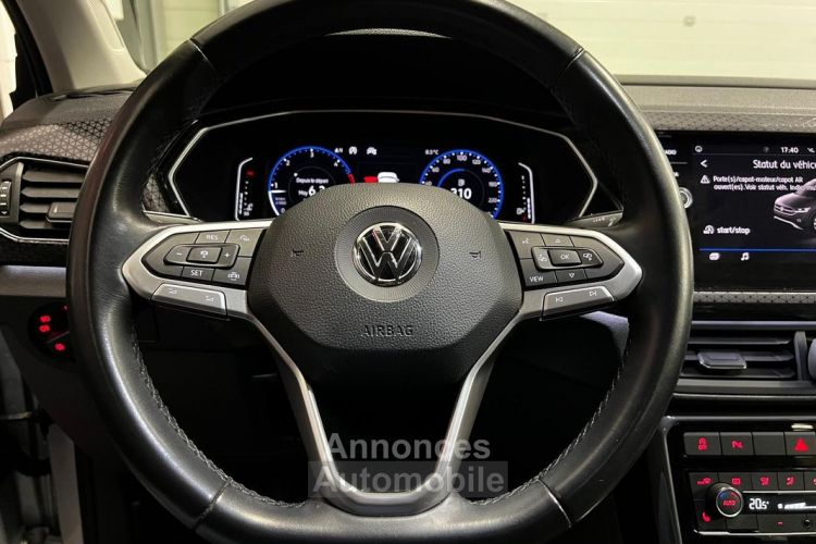 Volkswagen T-Cross 1.6 TDI 95 DSG7 Carat APPLE CARPLAY ORIGINE FRANCE SIEGES CHAUFFANTS - <small></small> 17.490 € <small>TTC</small> - #15