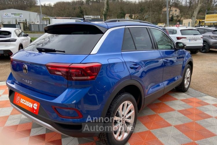 Volkswagen T-Roc 1.0 TSI 110 BV6 LIFE PLUS JA 17 Barres - <small></small> 24.250 € <small>TTC</small> - #5