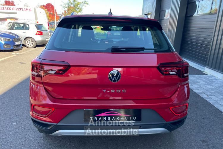 Volkswagen T-Roc 1.0 tsi 110 life avec virtual cockpit carplay camera regulateur adaptatif - <small></small> 21.990 € <small>TTC</small> - #6