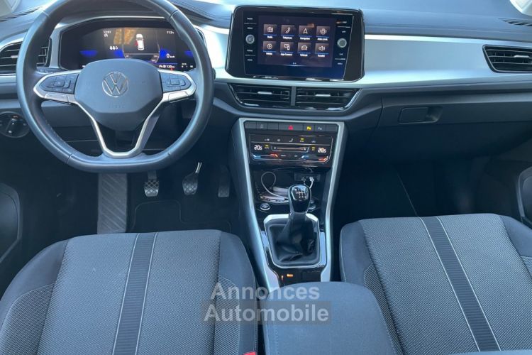 Volkswagen T-Roc 1.0 tsi 110 life avec virtual cockpit carplay camera regulateur adaptatif - <small></small> 21.990 € <small>TTC</small> - #9