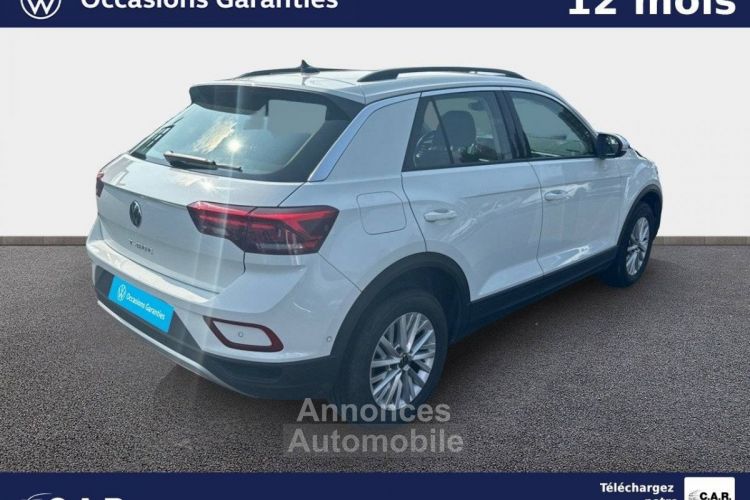 Volkswagen T-Roc 1.0 TSI 110 Start/Stop BVM6 Life Plus - <small></small> 24.490 € <small>TTC</small> - #5