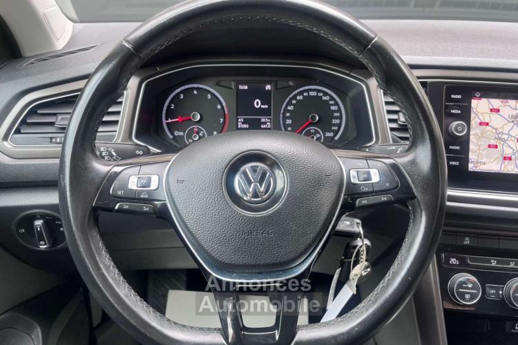 Volkswagen T-Roc 1.0 TSI 1ER PROP.-CARNET-NAVI-GARANTIE 12MOIS - <small></small> 16.490 € <small>TTC</small> - #15