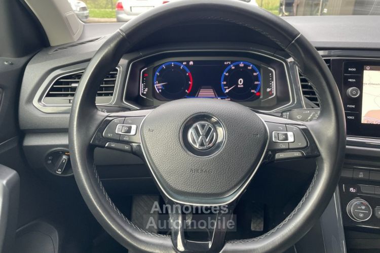 Volkswagen T-Roc 1.5 tsi 150 ch carat avec regulateur adaptatif carplay virtual cockpit camera - <small></small> 17.990 € <small>TTC</small> - #10