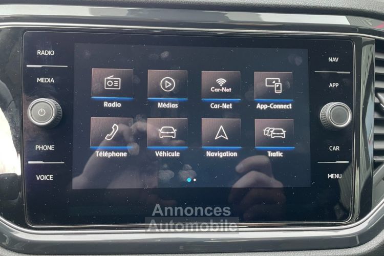 Volkswagen T-Roc 1.5 tsi 150 ch carat avec regulateur adaptatif carplay virtual cockpit camera - <small></small> 17.990 € <small>TTC</small> - #15