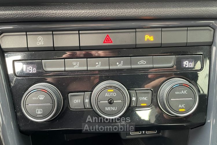 Volkswagen T-Roc 1.5 tsi 150 ch carat avec regulateur adaptatif carplay virtual cockpit camera - <small></small> 17.990 € <small>TTC</small> - #16