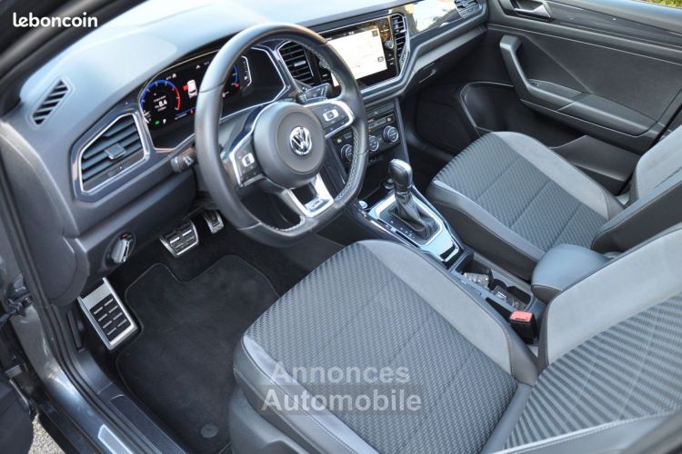 Volkswagen T-Roc 1.5 TSI 150 EVO R-LINE DSG7 Origine Française 07-2019 72600kms Toit Ouvrant Caméra de recul Virtual cockpit Accès sans clé coffre élec régulateur adap - <small></small> 22.480 € <small>TTC</small> - #4