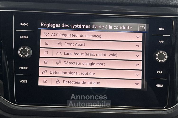 Volkswagen T-Roc 2,0 TDI 150 R-LINE DSG7 TOIT PANORAMIQUE OUVRANT DMS ACC GPS CAMERA KEYLESS FULL LED REGULATEU - <small></small> 29.990 € <small>TTC</small> - #11