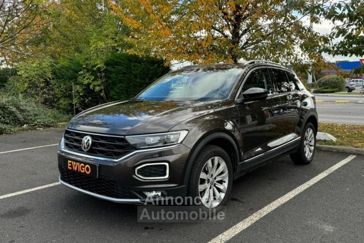 Volkswagen T-Roc 2.0 TDI 150CH CARAT 4MOTION BVA SIEGES CHAUFFANTS - <small></small> 23.480 € <small>TTC</small> - #4