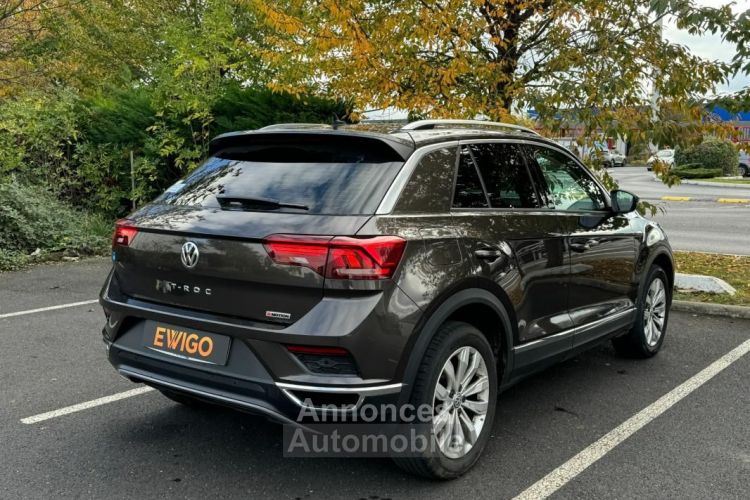 Volkswagen T-Roc 2.0 TDI 150CH CARAT 4MOTION BVA SIEGES CHAUFFANTS - <small></small> 23.480 € <small>TTC</small> - #8