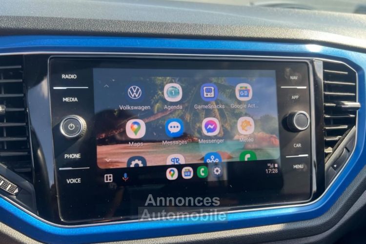 Volkswagen T-Roc CABRIOLET 1.5 TSI 150 ch EVO STYLE DSG7 ORIGINE FRANCE CARPLAY CAMERA SIEGES C... - <small></small> 24.989 € <small>TTC</small> - #14