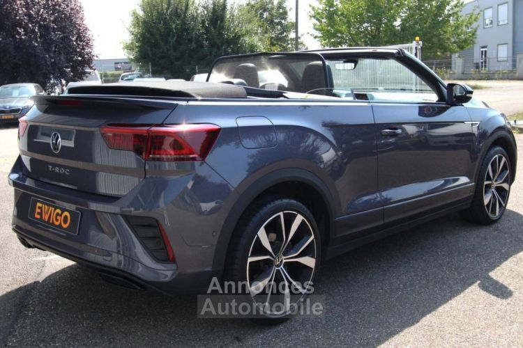 Volkswagen T-Roc CABRIOLET 1.5 TSI 150 EVO R-LINE DSG BVA - <small></small> 33.900 € <small>TTC</small> - #4